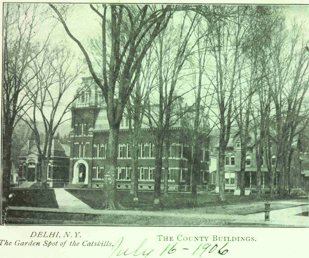 Delaware County Courthouse - Circa 1906